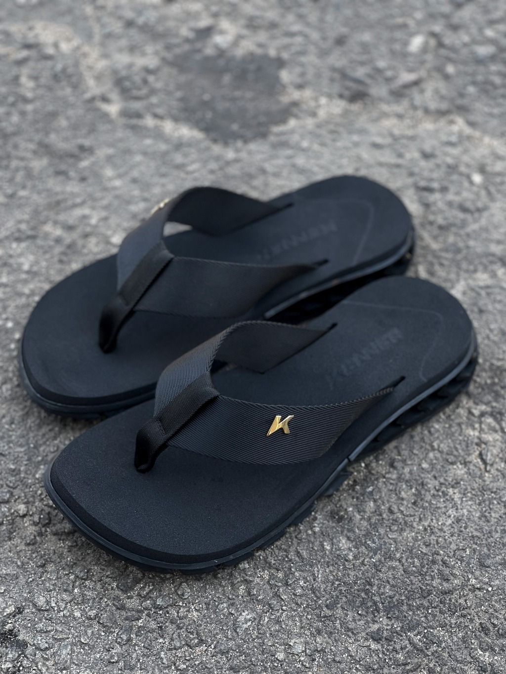 SANDÁLIA KENNER RAKKA ALL BLACK - Suply Surf