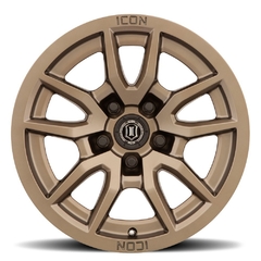 17X8.5 ICON VECTOR 5 MATTE BRONZE 6x139 ET 0 - comprar online