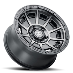 17X8.5 ICON VICTORY SMOKED SATIN BLACK TINT 5x127 ET -6 na internet