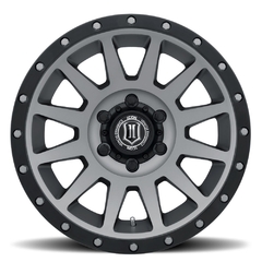 17X8.5 ICON COMPRESSION MATTE TITANIUM 6x139 ET 0 - comprar online