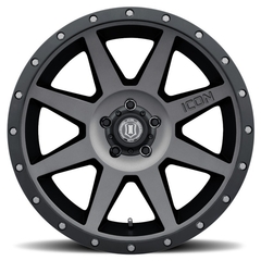 18X9 ICON REBOUND MATTE TITANIUM 6x139 ET 0 - comprar online