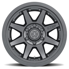 17X8.5 ICON REBOUND PRO C/ INNERLOCK SATIN BLACK 5X127 ET -6 - comprar online