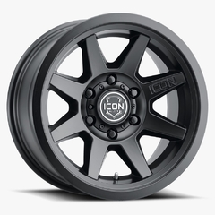 17X8.5 ICON REBOUND SLX SATIN BLACK 5x127 ET -6