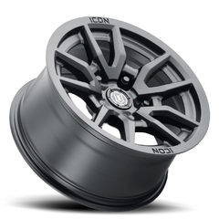 17X8.5 ICON VECTOR 5 SATIN BLACK 5x127 ET -6 na internet