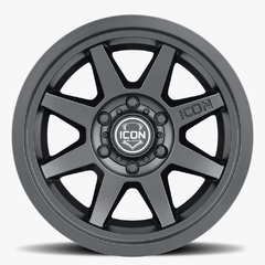 17X8.5 ICON REBOUND SLX SATIN BLACK 5x127 ET -6 - comprar online