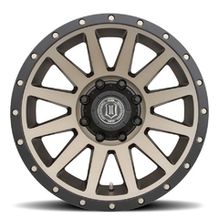 18X9 ICON COMPRESSION MATTE BRONZE 8X165 ET +12 - comprar online