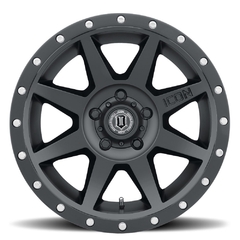 18X9 ICON REBOUND SATIN BLACK 5x127 ET -12 - comprar online