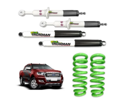 Kit Suspensão IronMan NITROGÁS Ford Ranger 2013 até 2019 2 Polegadas