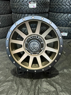 18X9 ICON COMPRESSION MATTE BRONZE 8X165 ET +12 - Trade Tires | Entrega Rápida para todo Brasil