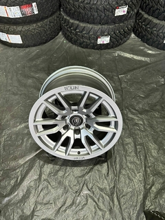 17X8.5 ICON VECTOR 6 MATTE TITANIUM 6x139 ET 0