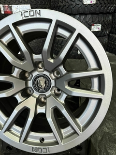 17X8.5 ICON VECTOR 6 MATTE TITANIUM 6x139 ET 0 - loja online