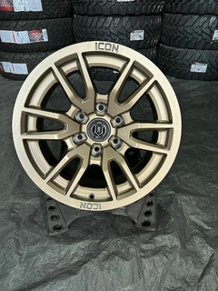 17X8.5 ICON VECTOR 5 MATTE BRONZE 6x139 ET 0 - Trade Tires | Entrega Rápida para todo Brasil