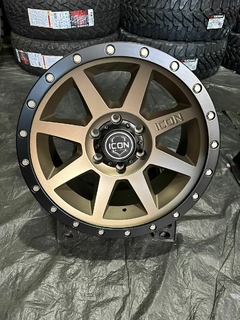 18X9 ICON REBOUND MATTE BRONZE 6x139 ET 0 - Trade Tires | Entrega Rápida para todo Brasil