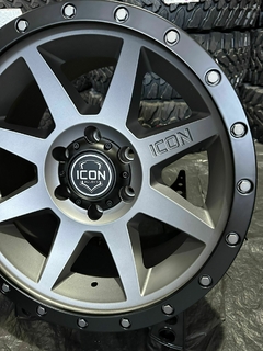 18X9 ICON REBOUND MATTE TITANIUM 6x139 ET 0 - loja online