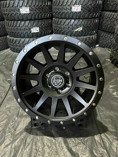 18X9 ICON COMPRESSION SATIN BLACK 6x139 ET 0 - Trade Tires | Entrega Rápida para todo Brasil