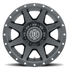 18X9 ICON REBOUND SATIN BLACK 8X165 ET +12 - comprar online