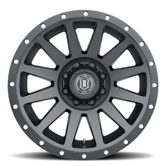 20X10 ICON COMPRESSION SATIN BLACK 8X165 ET -19 - comprar online