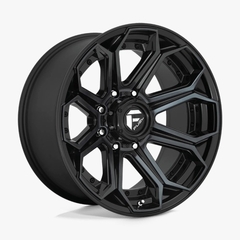 18X9 FUEL MATT BLACK 6x139 ET -12