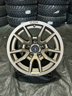 17X8.5 ICON VECTOR 5 MATTE BRONZE 5x127 ET -6 - Trade Tires | Entrega Rápida para todo Brasil