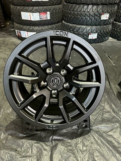 17X8.5 ICON VECTOR 5 SATIN BLACK 5x127 ET -6 - loja online