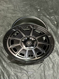 17X8.5 ICON VICTORY SMOKED SATIN BLACK TINT 5x127 ET -6 - loja online