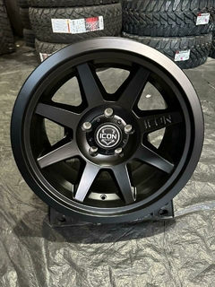 17X8.5 ICON REBOUND SLX SATIN BLACK 5x127 ET -6 - Trade Tires | Entrega Rápida para todo Brasil