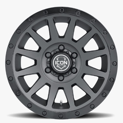 18X9 ICON COMPRESSION DUAL BLACK 6x139 ET 25 - comprar online