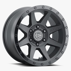 18X9 ICON REBOUND DUAL BLACK 6X139 ET 0