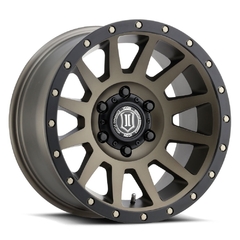 17X8.5 ICON COMPRESSION MATTE BRONZE 6x139 ET 25