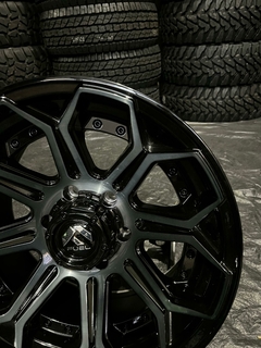 18X9 FUEL MATT BLACK 6x139 ET -12 - loja online