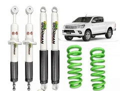 Kit Suspensão IronMan NitroGás Toyota Hilux 2016 a 2024 2 Polegadas