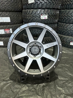 20X10 ICON REBOUND MATTE TITANIUM 6x135 ET + 16 - Trade Tires | Entrega Rápida para todo Brasil