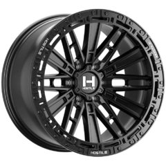 17X9 HOSTILE Mojave BLACK 6x139 ET 0