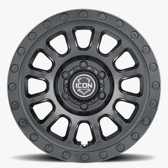 17X8.5 ICON HULSE DUAL BLACK 5x127 ET -6 na internet