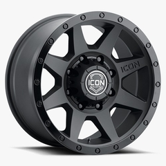 18X9 ICON REBOUND DUAL BLACK 8X165 ET +12