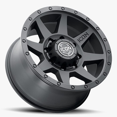 18X9 ICON REBOUND DUAL BLACK 8X165 ET +12 - comprar online