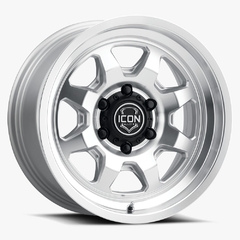 17X8.5 ICON NUEVO SILVER MACHINED 6x139 ET 0