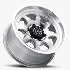 17X8.5 ICON NUEVO SILVER MACHINED 6x139 ET 0 - comprar online