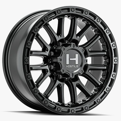 20X9 HOSTILE Ridgecrest BLACK 6x139 ET 1