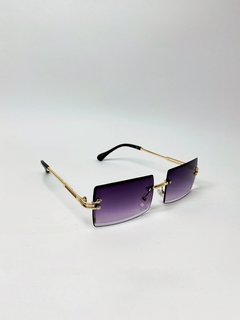 Óculos de Sol Elegante Brunna Roxo - Proteção UV400 - comprar online