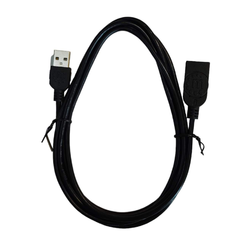 Extensión de cable usb V2.0, 1.8mt negro -MANHATTAN- - Comercializadora Kundee