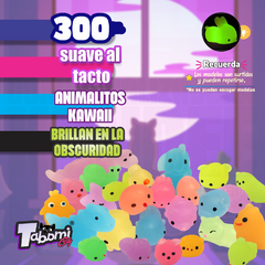 Squishy Neon , (3 paquetes con 100 pz) - Comercializadora Kundee