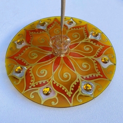 Incensário Mandala - Criatividade - claraluzmandalas.com.br