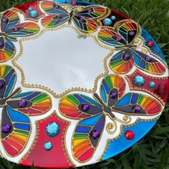 Mandala Borboletaluz 30cm - comprar online