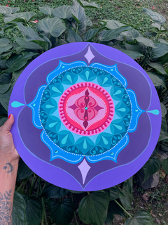 Mandala do Amor 40 cm madeira