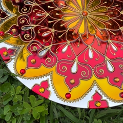 Mandala Prósperaluz 40cm - claraluzmandalas.com.br