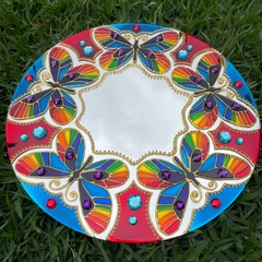 Mandala Borboletaluz 30cm - comprar online