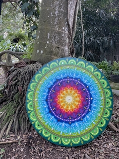 Mandala Luminária da Mata 60cm - claraluzmandalas.com.br