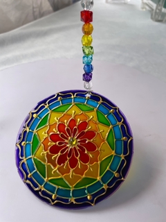 Mandala Restauraluz 9cm - claraluzmandalas.com.br