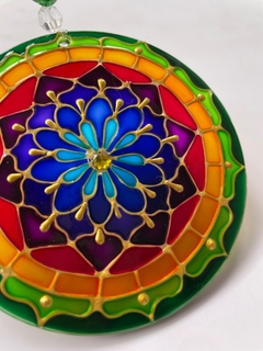 Mandala Restauraluz 9cm - claraluzmandalas.com.br